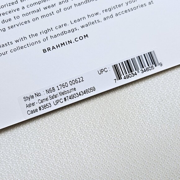 Brahmin Asher Camel Safari Melbourne Tote - Picture 11 of 11